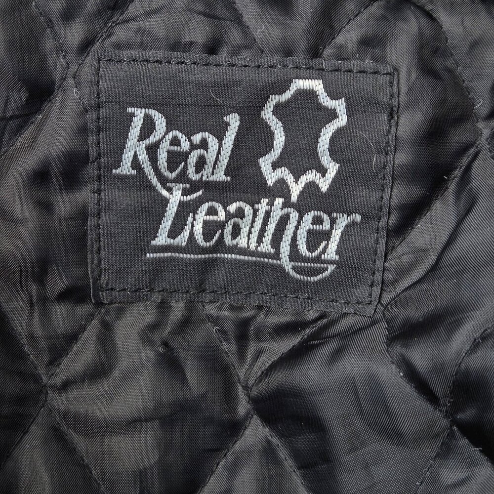 Echtes Leder Mens Leather Motorcycle Jacket Padded Genuine Moto Rider Biker 42 - Picture 12 of 14